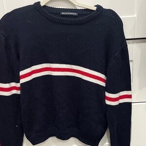 Brandy Melville Navy Blue Knit Sweater